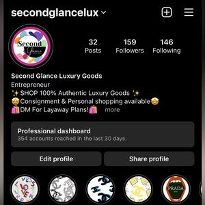 Follow @secondglancelux to see these bags and many more!